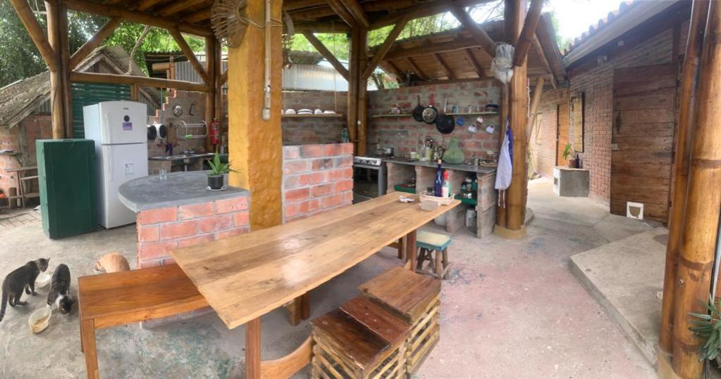 Punto Verde Ecological House Montanita Ngoại thất bức ảnh